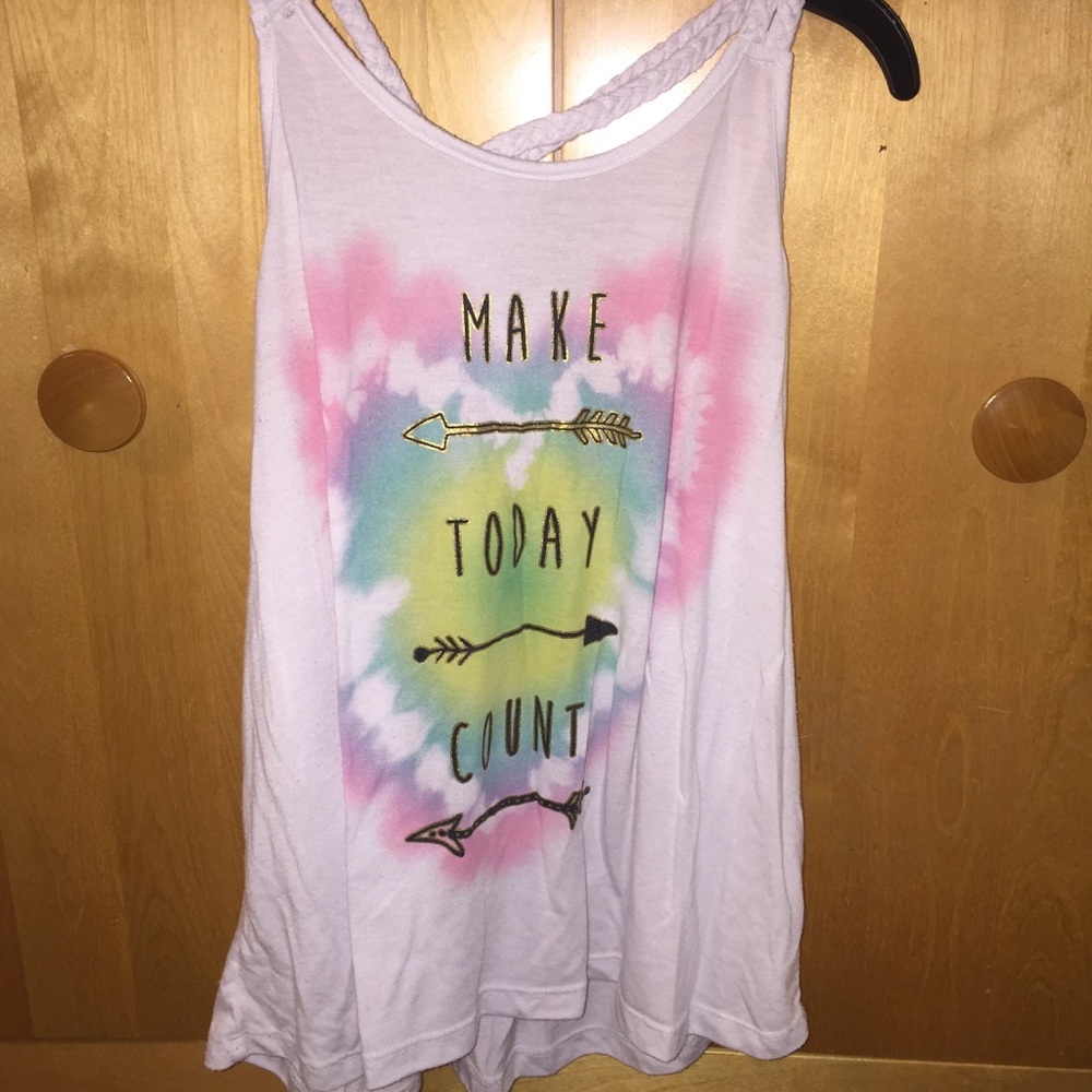 tank top graphic make today count